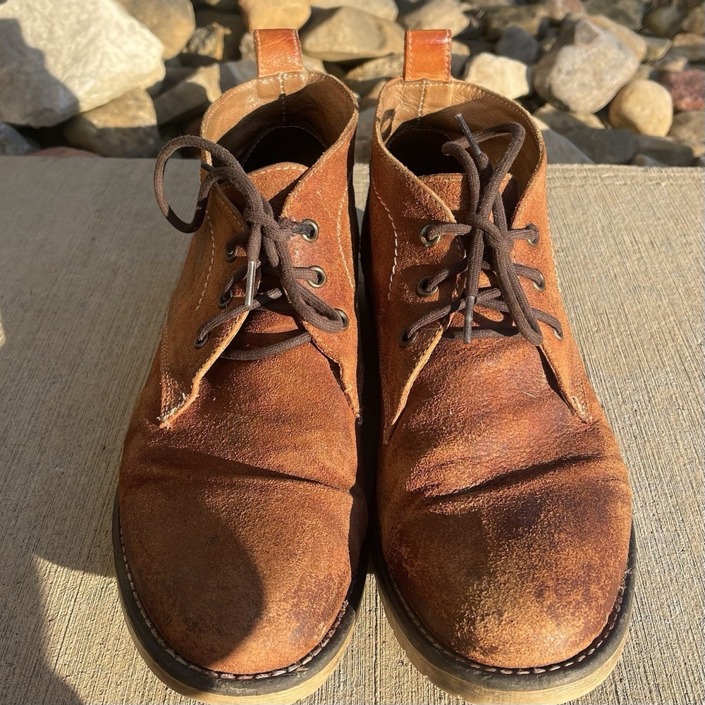 Bed Stu Men's Brown Leather Chukka Boots 9.5 Made In USA